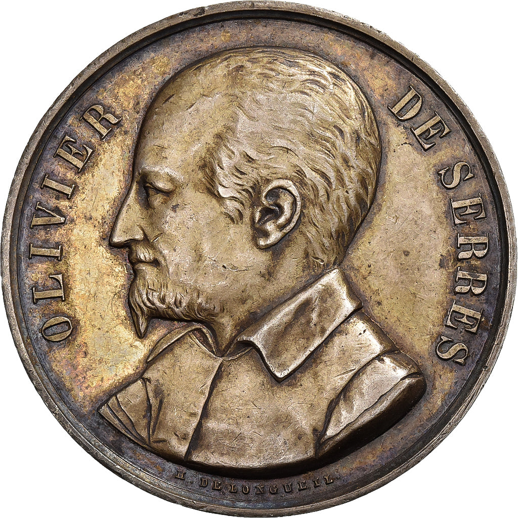 Frankreich, Medaille, Société Impériale d'Agriculture de Douai, Olivier de