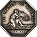 Frankrijk, Betaalpenning, Conseil Supérieur du Travail, 1939, Zilver, UNC-