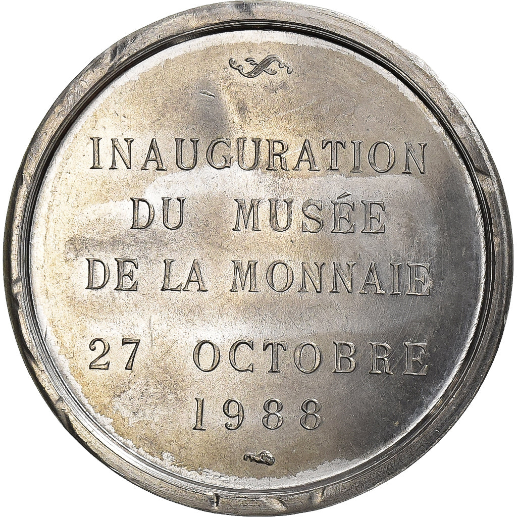 Frankreich, Wertmarke, Inauguration du Musée de la Monnaie, 1988, Zinn, VZ