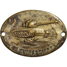 Francia, medaglia, 2ème Cuirassiers, Ottone, ATTRIBUEE, MB