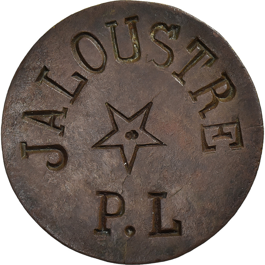 França, Token, Jaloustre, P.L, Métal, EF(40-45)
