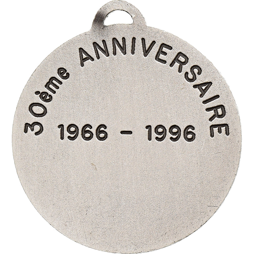 France, Medal, Syndicat des Eaux du Sud-Saumurois, 1996, Silvered bronze