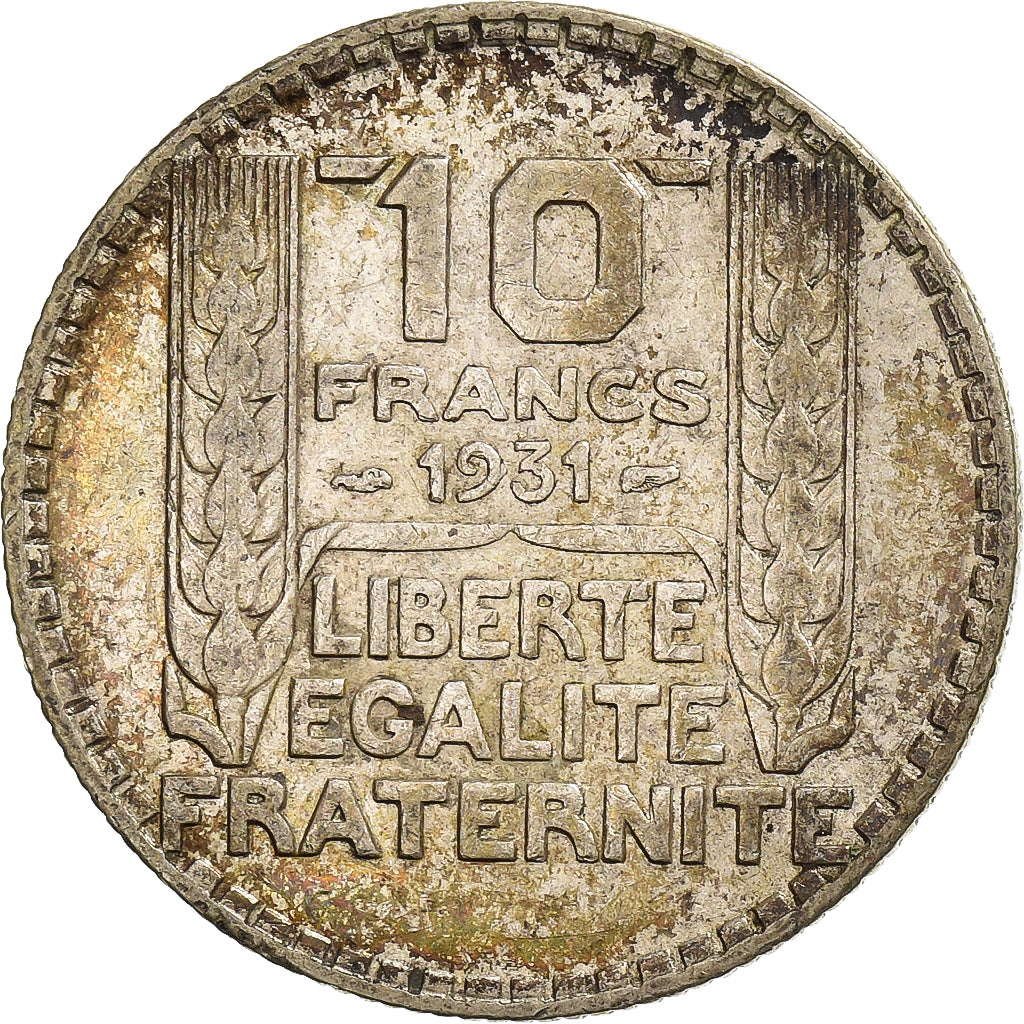 Frankreich, 10 Francs, Turin, 1931, Paris, Silber, SS, Gadoury:801, KM:878