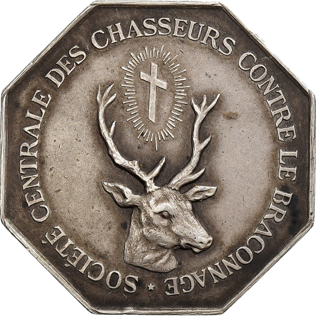 França, Token, Terceira República Francesa, Lutte contre le braconnage, Prata