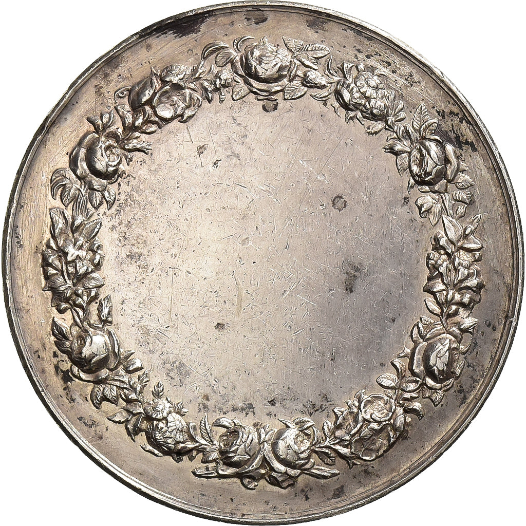 France, Médaille de mariage, Religion, Mariage Chrétien, n.d., Silver