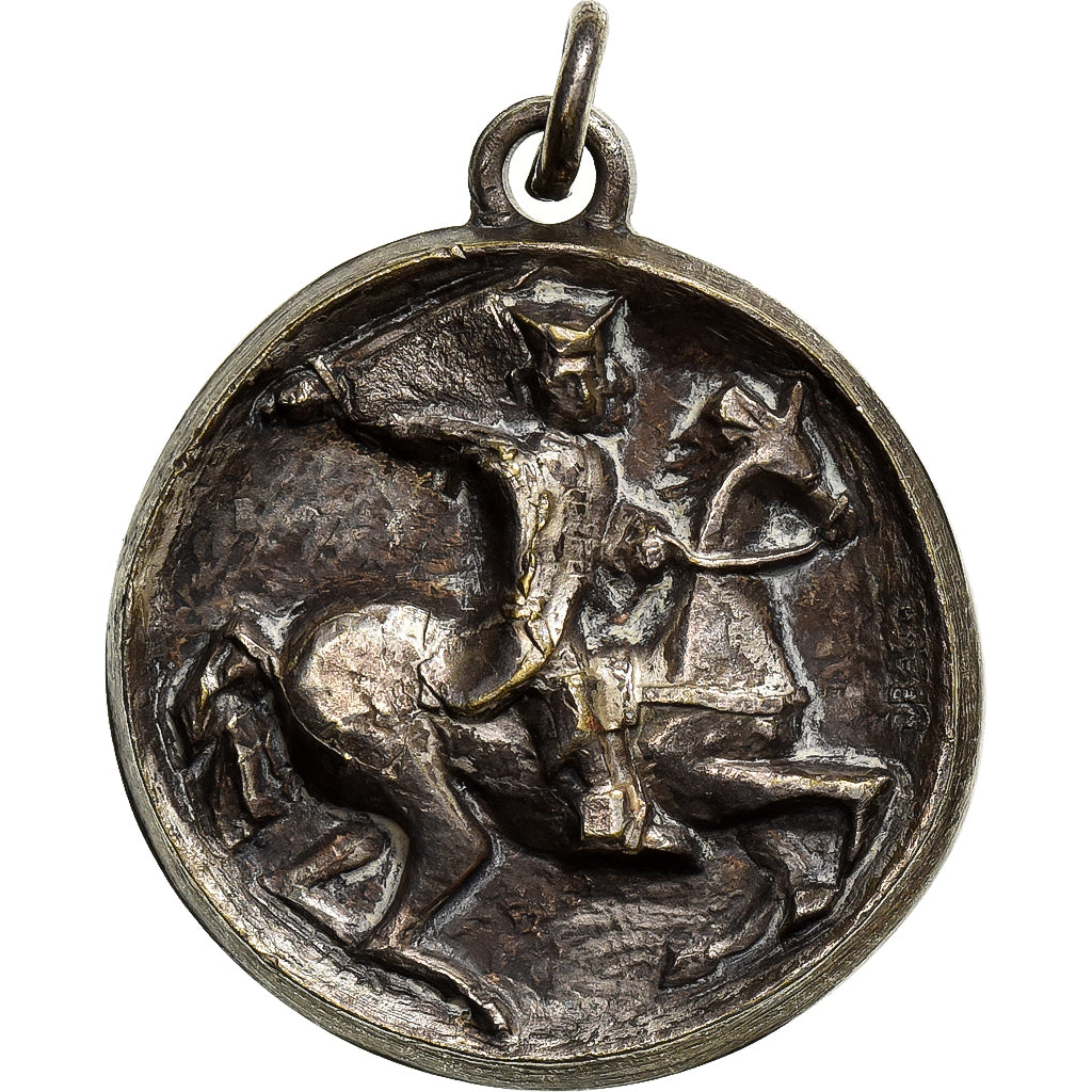 France, Medal, Les Nuits de l'Armée, 1955, Silvered Metal, AU(55-58)