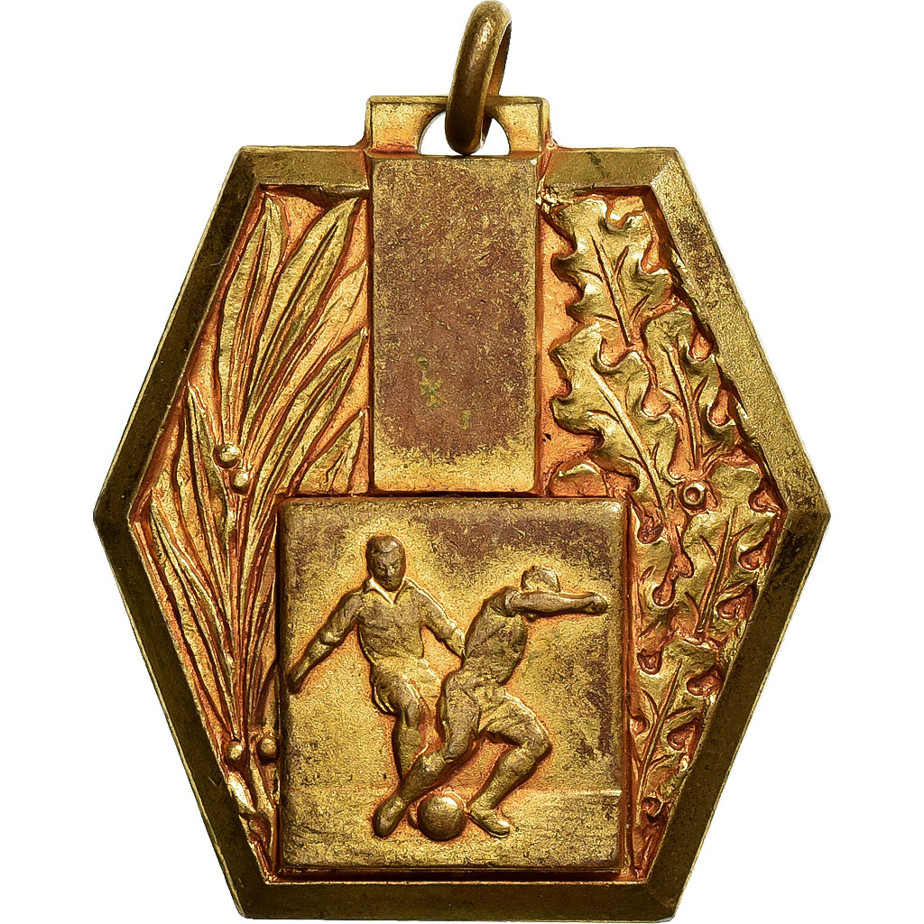 Frankreich, Medaille, USEP, Football, Gilt Metal, SS