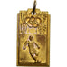 France, Médaille, USEP, Football, Gilt Metal, TB+