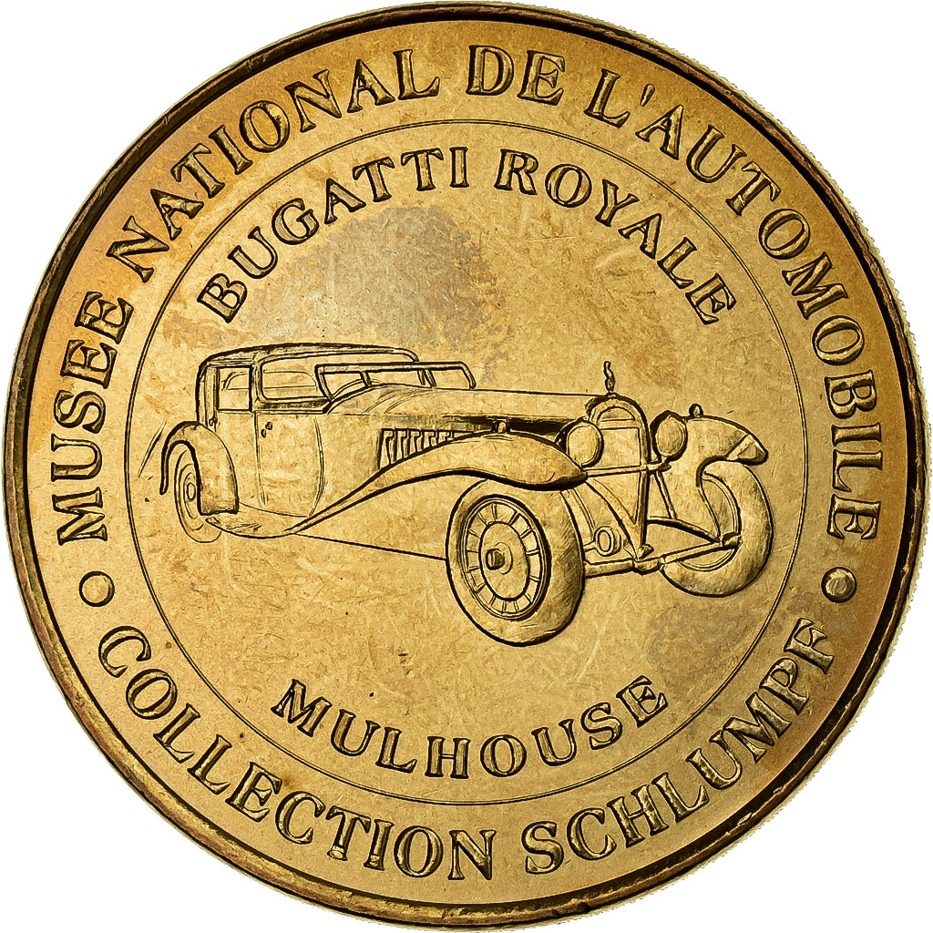 Francia, Tourist token, 68/ Cité de l'Automobile - Bugatti - Mulhouse, 2000