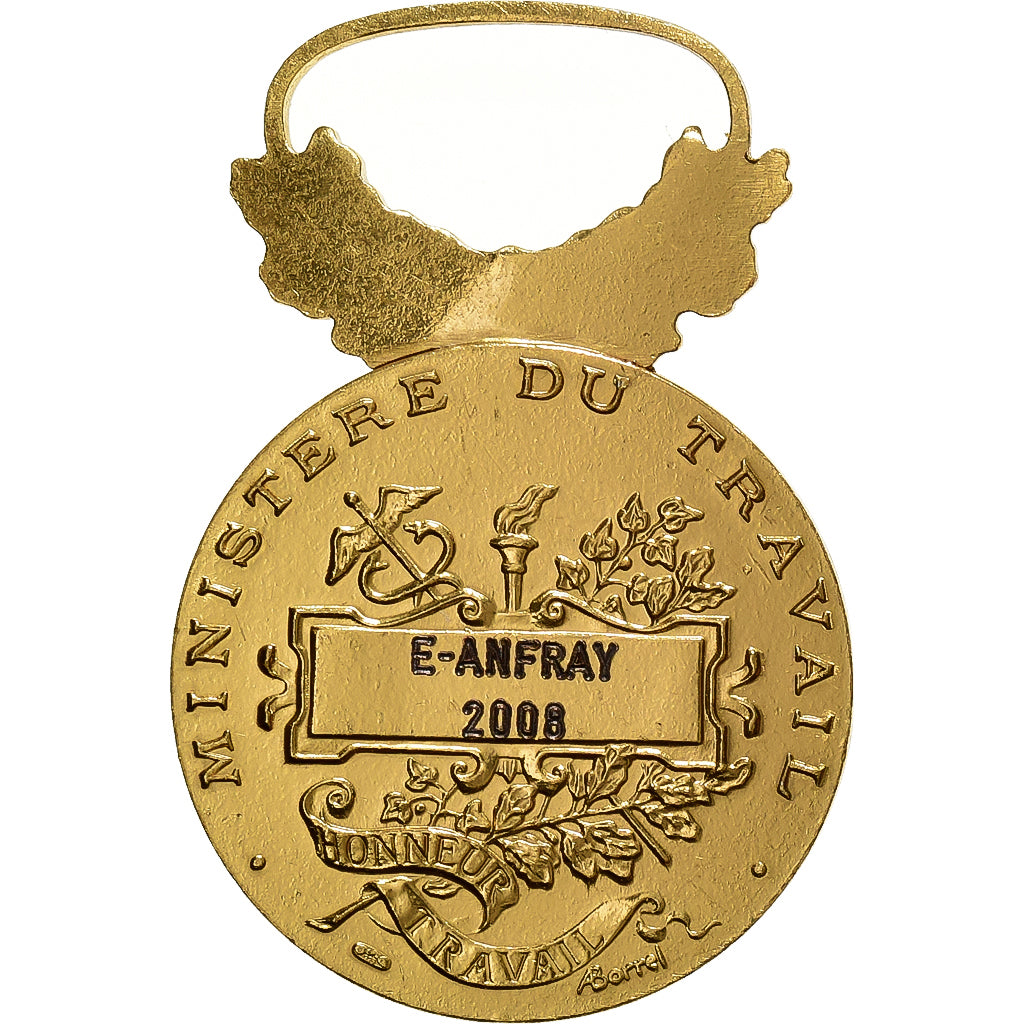 Francia, Médaille d'honneur du travail, medaglia, 2008, Eccellente qualità