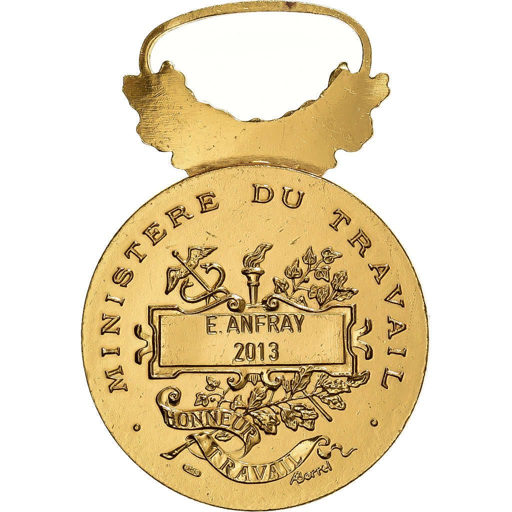 Francia, Médaille d'honneur du travail, medaglia, 2013, Eccellente qualità