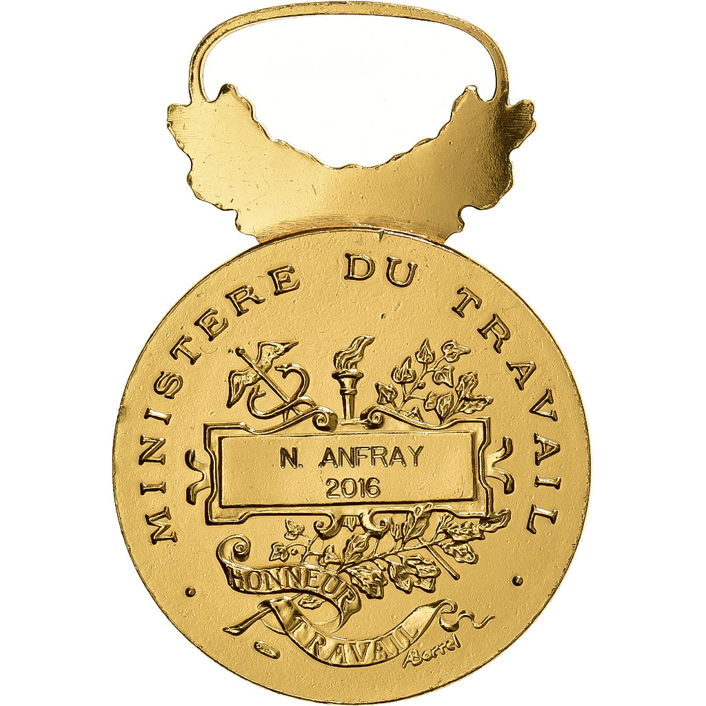 Francia, Médaille d'honneur du travail, medaglia, 2016, Eccellente qualità