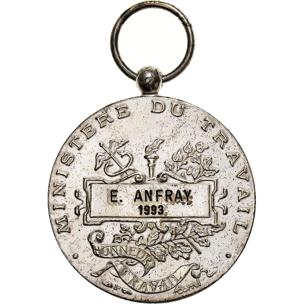 Francia, Médaille d'honneur du travail, medaglia, 1993, Ottima qualità