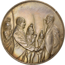 Frankreich, Medaille, Les Présidents de la République, René Coty, Silber, VZ
