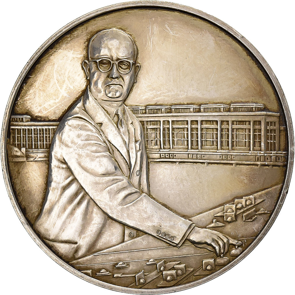 Francia, medaglia, Vincent Auriol, Président de la République, Argento, SPL-