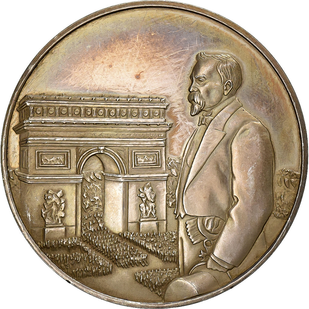 Francia, medaglia, Raymond Poincaré, Président de la République, Argento, BB+