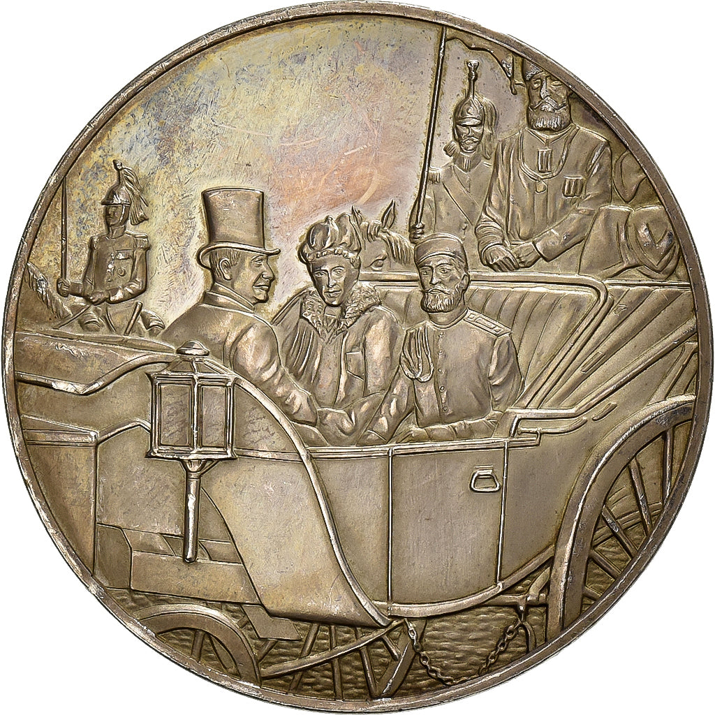 Francia, medaglia, Les Présidents de la République, Félix Faure, Argento, BB+
