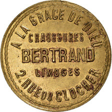 Francia, Compagnie des Tramways Electriques, 10 Centimes, Limoges, SPL-, Ottone