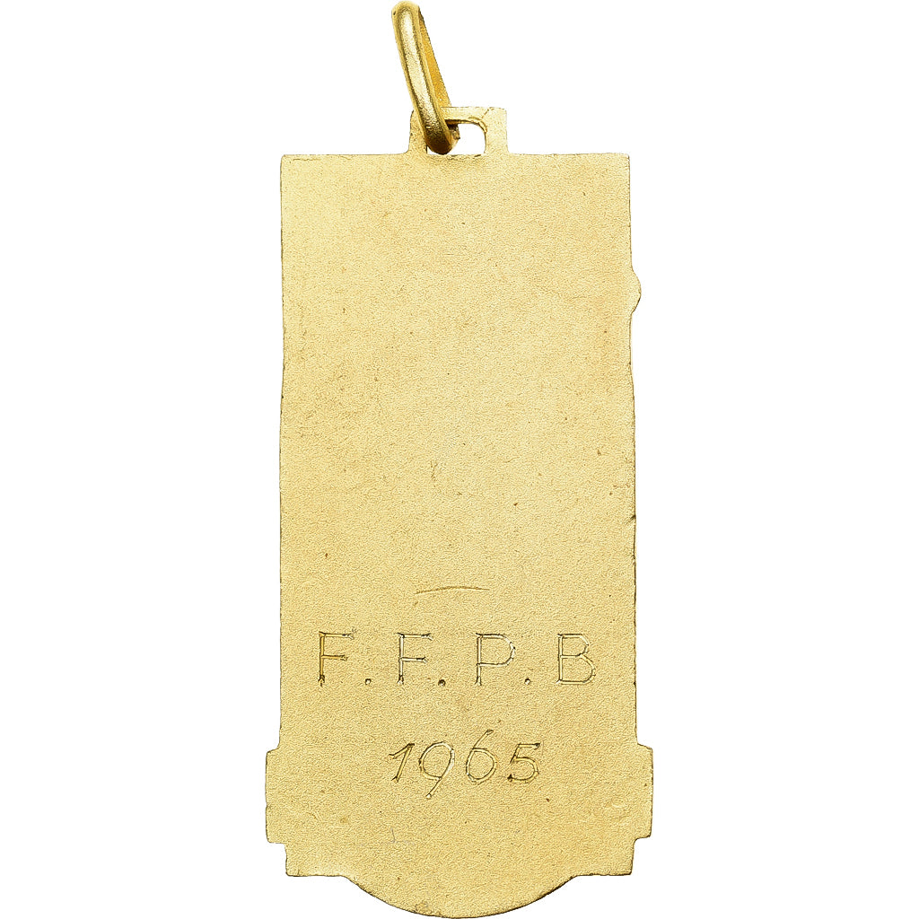 Francia, medalla, Fédération Française de Pelote Basque, 1965, Latón, EBC