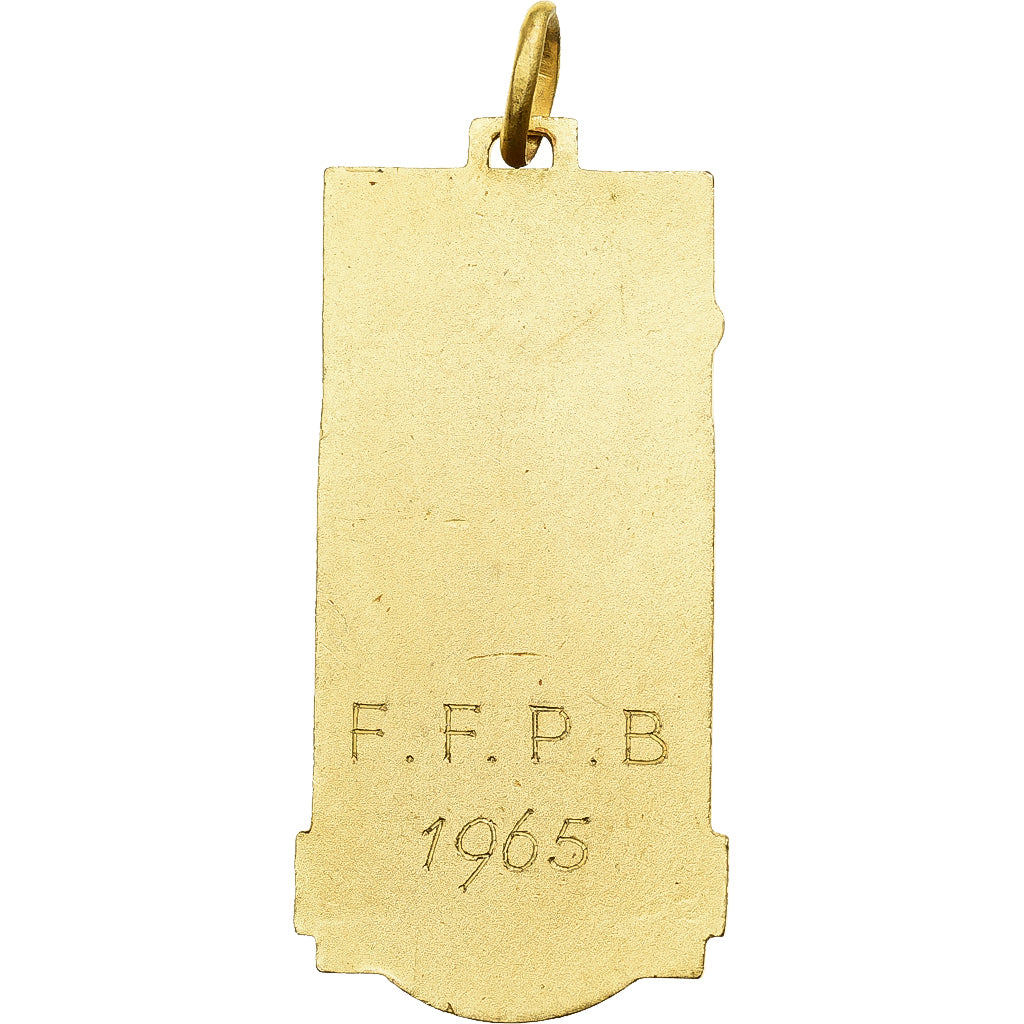 Francia, medalla, Fédération Française de Pelote Basque, 1965, Latón, EBC