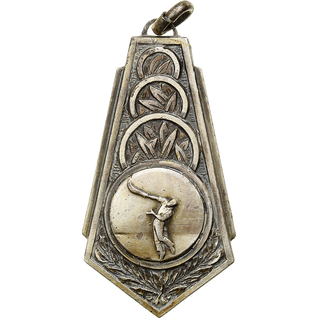 Frankreich, Medaille, Pelote Basque, 1971, Silvered bronze, VZ