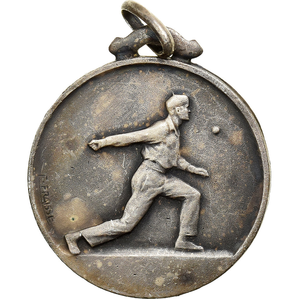 Francia, medalla, Association Sportive de Pelote Basque, 1965, Bronce plateado
