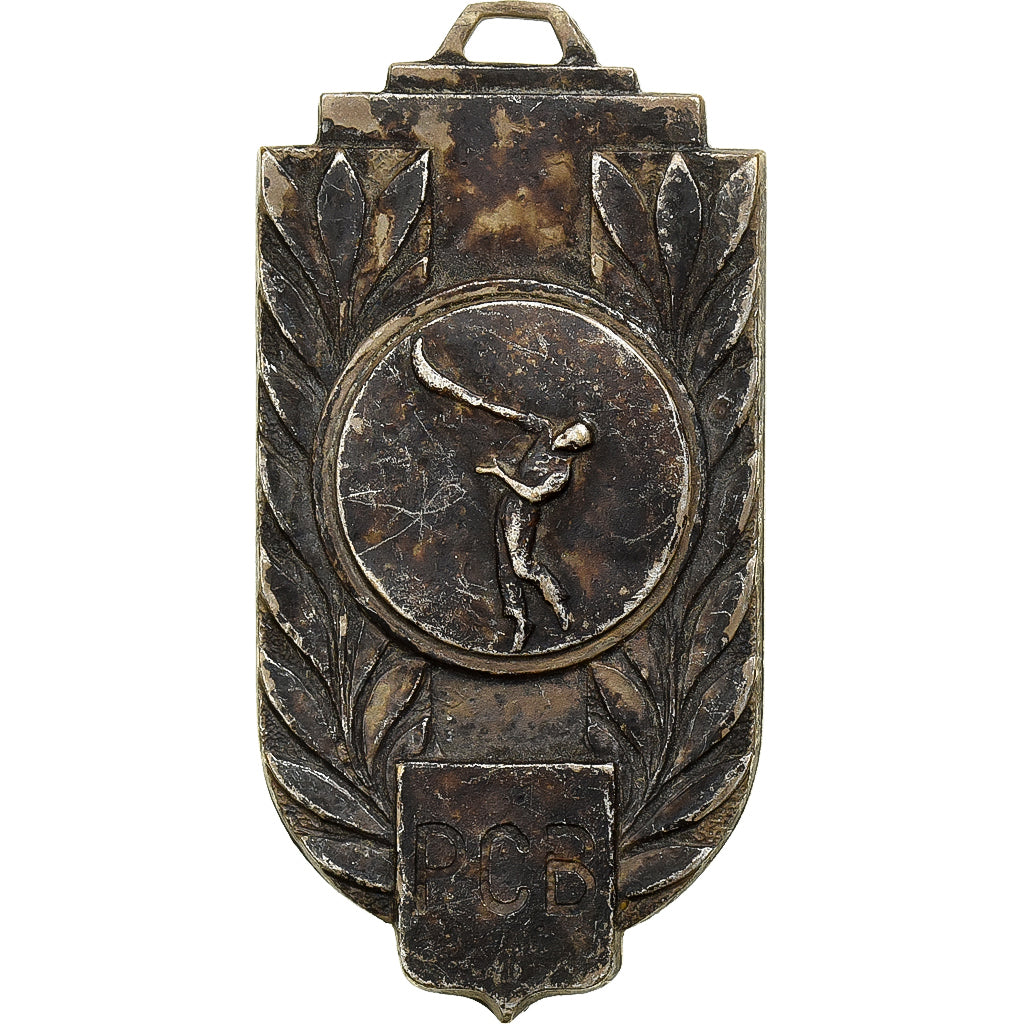 France, Médaille, Pelote Basque, Bronze argenté, TTB