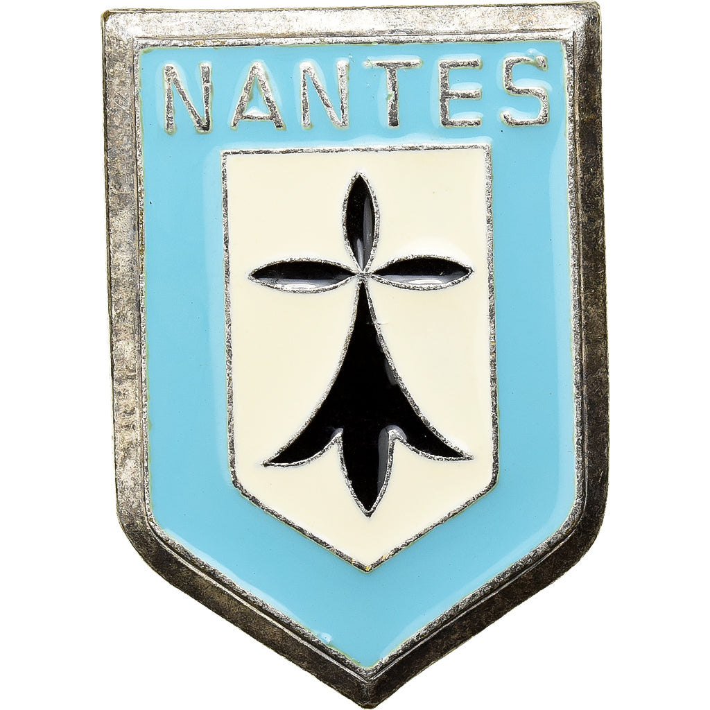 França, Broche, Ville de Nantes, Métal, AU(55-58)