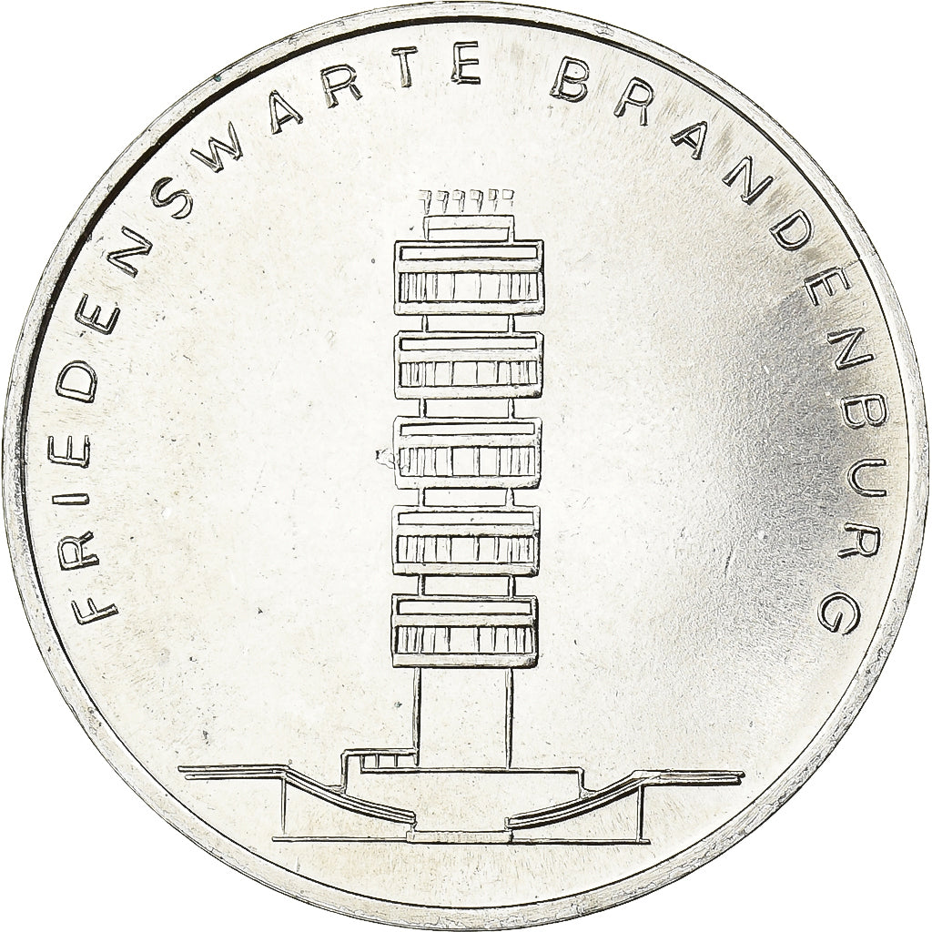 Alemania, medalla, Friedenswarte Brandenburg, Cobre - níquel, EBC