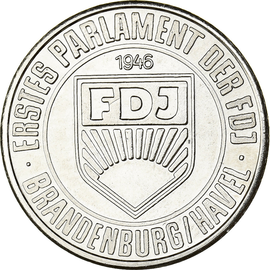 Alemania, medalla, Friedenswarte Brandenburg, Cobre - níquel, EBC