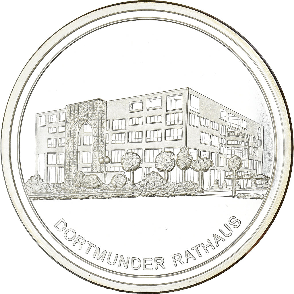 Germania, medaglia, Dortmunder Rathaus, Argento, FDC