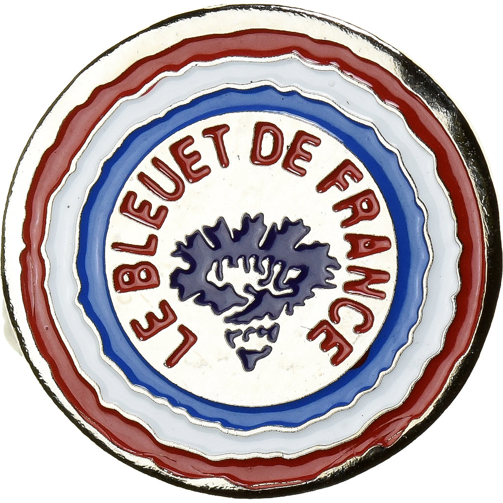Francia, Pin's, Le Bleuet de France, Métal, FDC