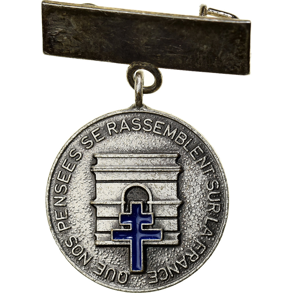 França, Broche, Anciens Combattants et Victimes de Guerre, Métal, AU(55-58)