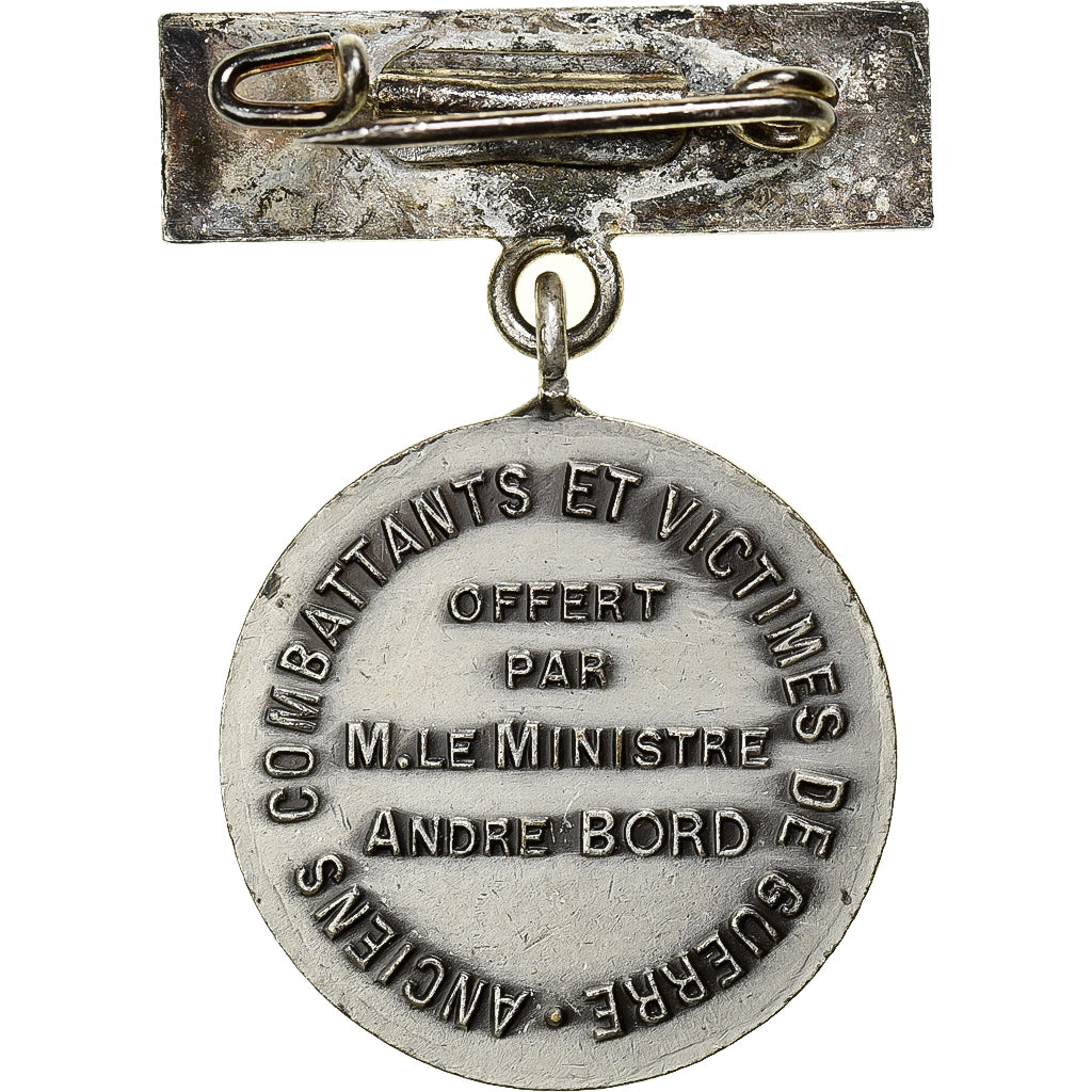 França, Broche, Anciens Combattants et Victimes de Guerre, Métal, AU(55-58)