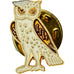 Frankreich, Pin's, Chouette, Métal, Animaux, UNZ