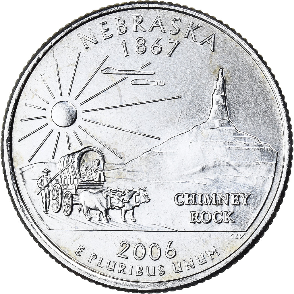Estados Unidos da América, Quarter, Quarter Dollar, 2006, Philadelphia