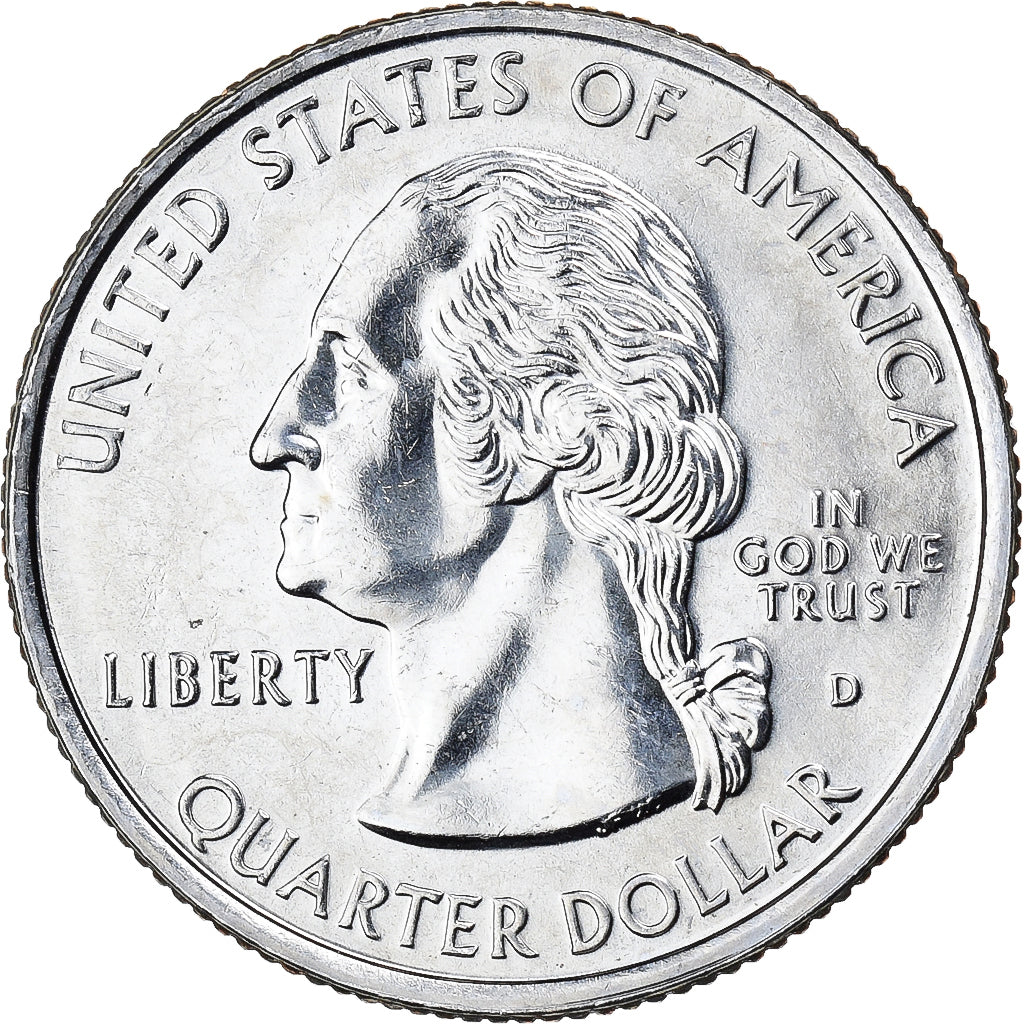 Stati Uniti, Quarter, Quarter Dollar, 1999, Denver, Connecticut 1788, Rame