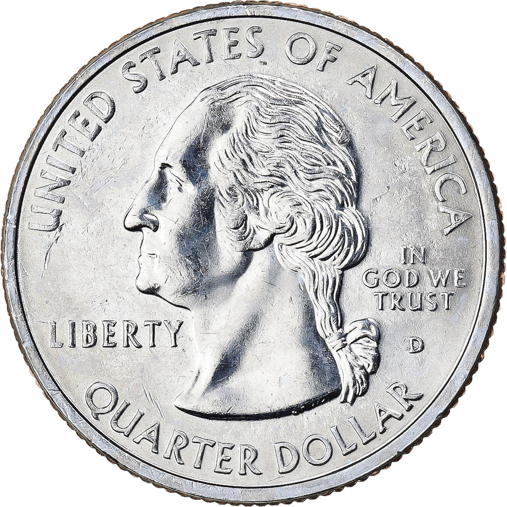Estados Unidos, Quarter, Quarter Dollar, 1999, Denver, Georgia 1788, Cobre -