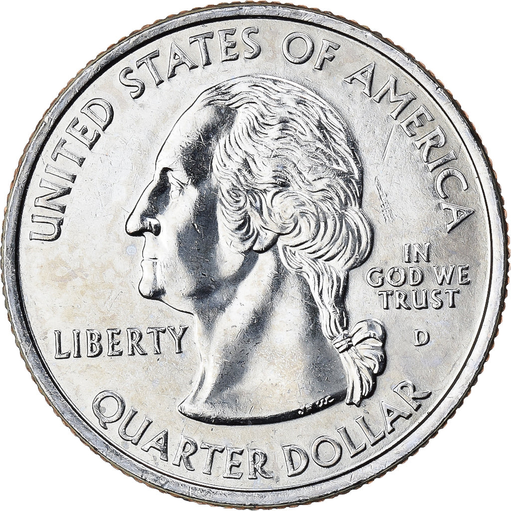 Estados Unidos da América, Quarter, Quarter Dollar, 2000, Denver, Virginia
