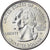 États-Unis, Quarter, Quarter Dollar, 2001, Philadelphie, VERMONT, Cupronickel