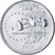 États-Unis, Quarter, Quarter Dollar, 2002, Denver, INDIANA, Cupronickel plaqué
