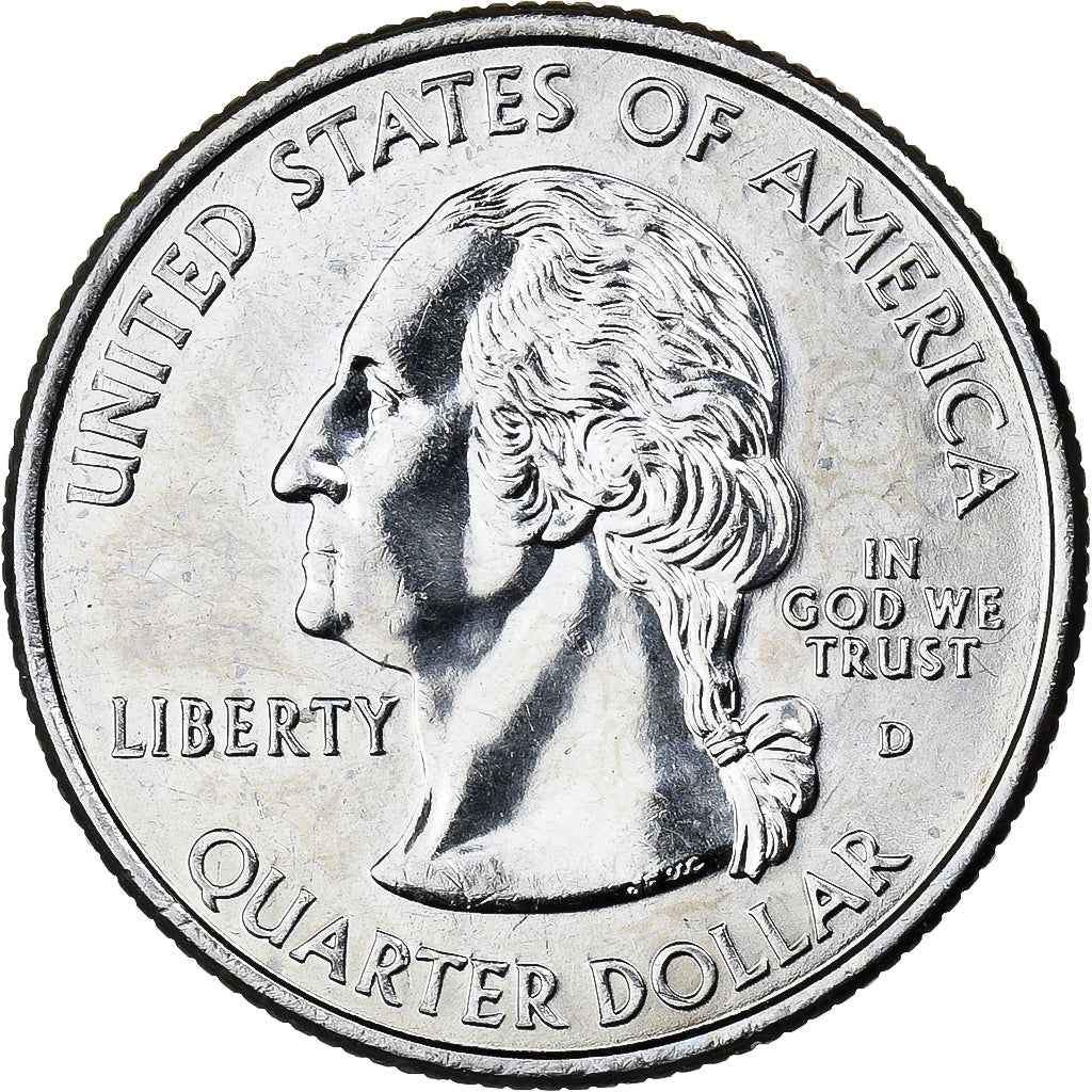 Stati Uniti, Quarter, Quarter Dollar, 2003, Denver, Missouri 1821, Rame