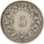 Munten, Zwitserland, 5 Rappen, 1930, Bern, ZF+, Copper-nickel, KM:26