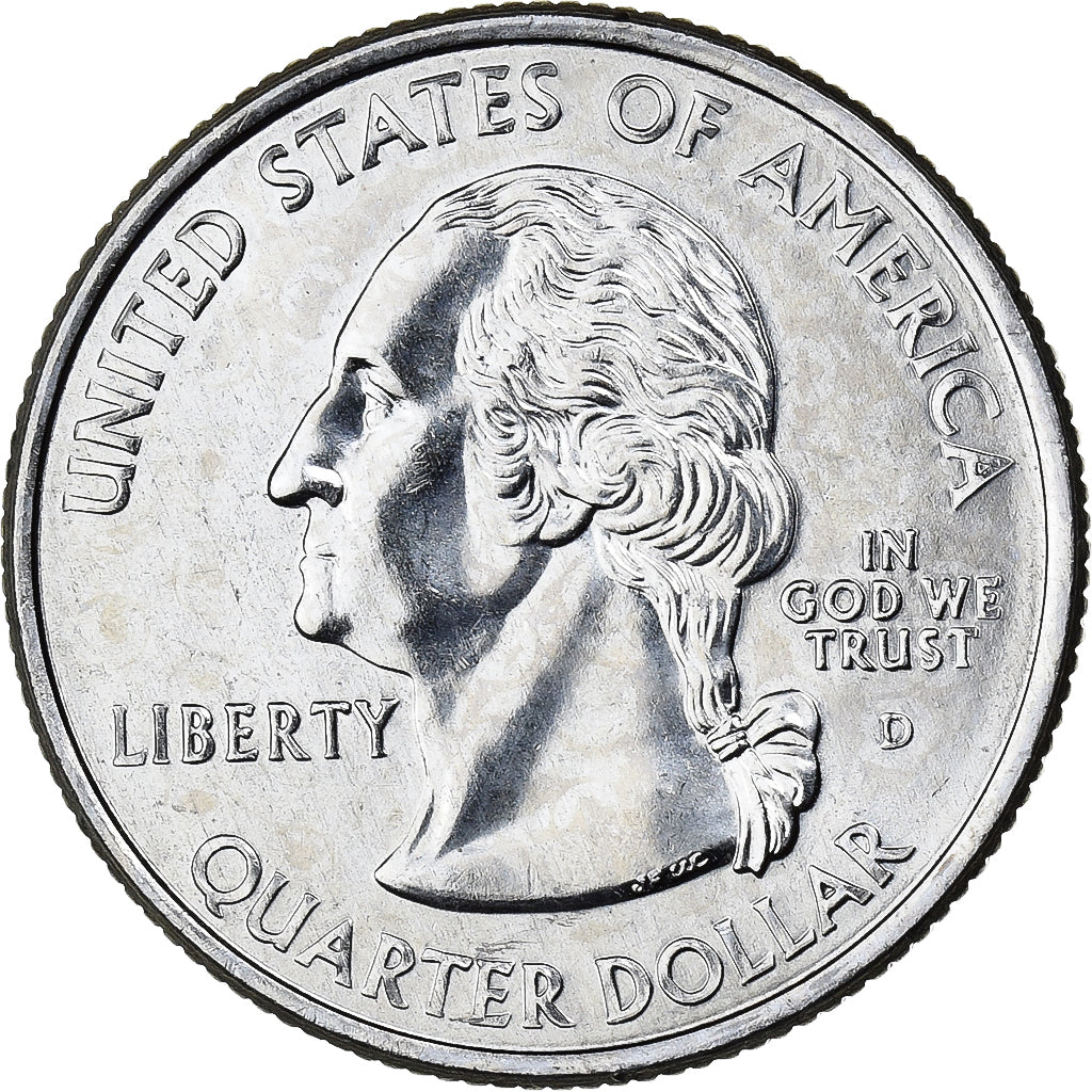 Estados Unidos da América, Quarter, Quarter Dollar, 2003, Denver, Alabama 1819
