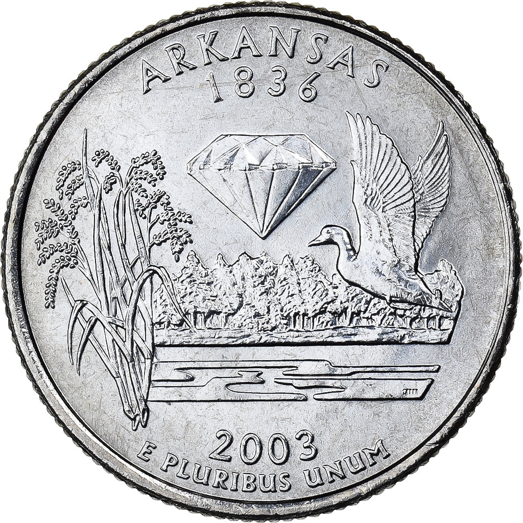 Estados Unidos da América, Quarter, Quarter Dollar, 2003, Philadelphia