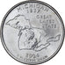 États-Unis, Quarter, Quarter Dollar, 2004, Philadelphie, MICHIGAN, Cupronickel