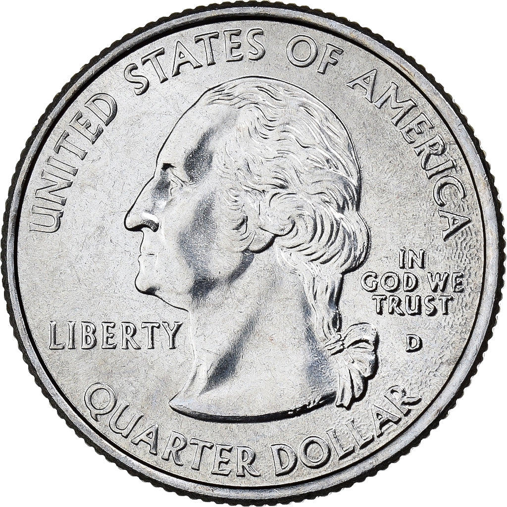 Vereinigte Staaten, Quarter, Quarter Dollar, 2007, Denver, Idaho 1890