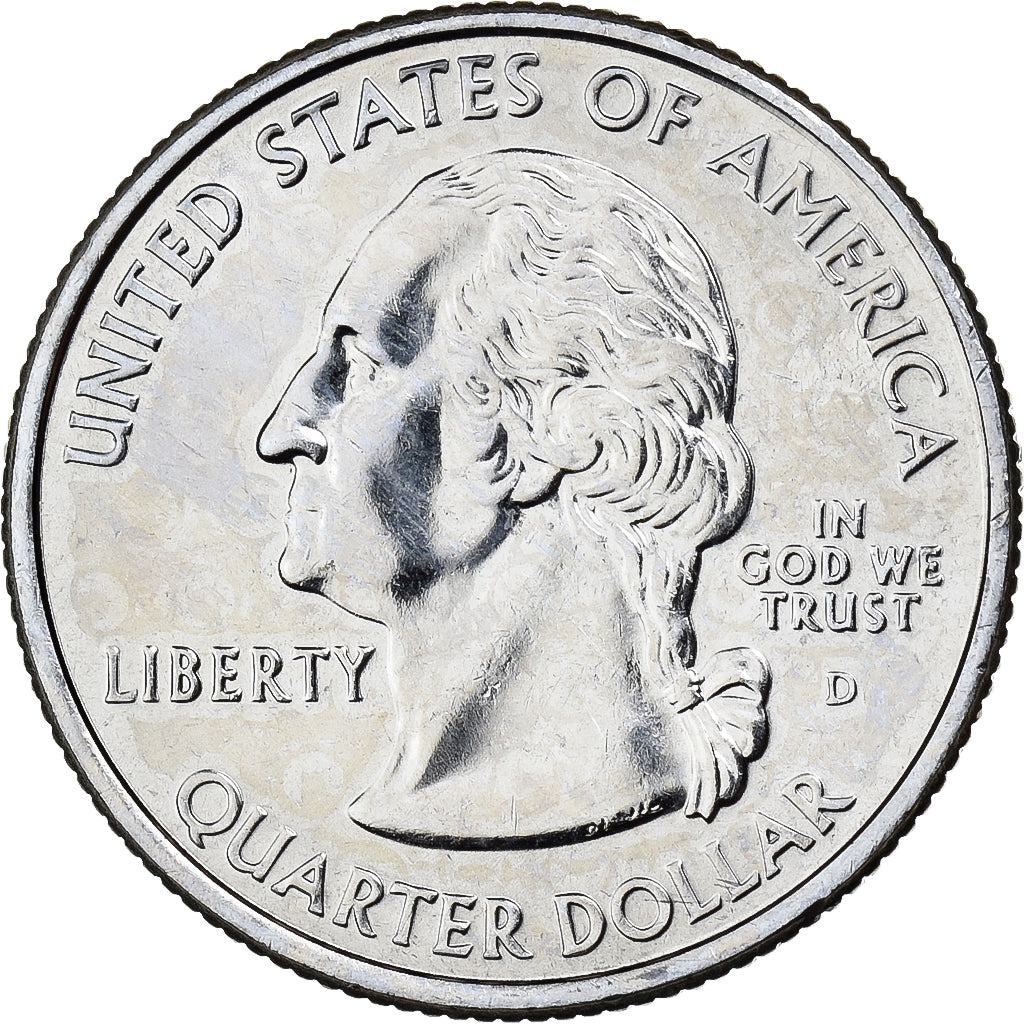 Vereinigte Staaten, Quarter, Quarter Dollar, 2007, Denver, Washington 1889