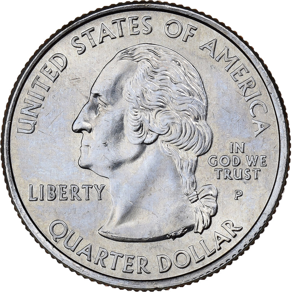 United States, Quarter, Quarter Dollar, 2007, Philadelphia, Utah 1896