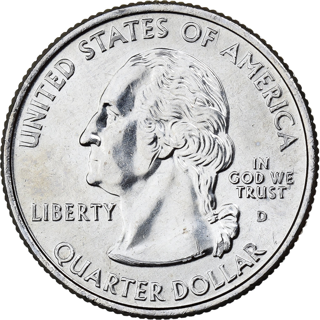 United States, Quarter, Quarter Dollar, 2006, Denver, Nevada, 1864